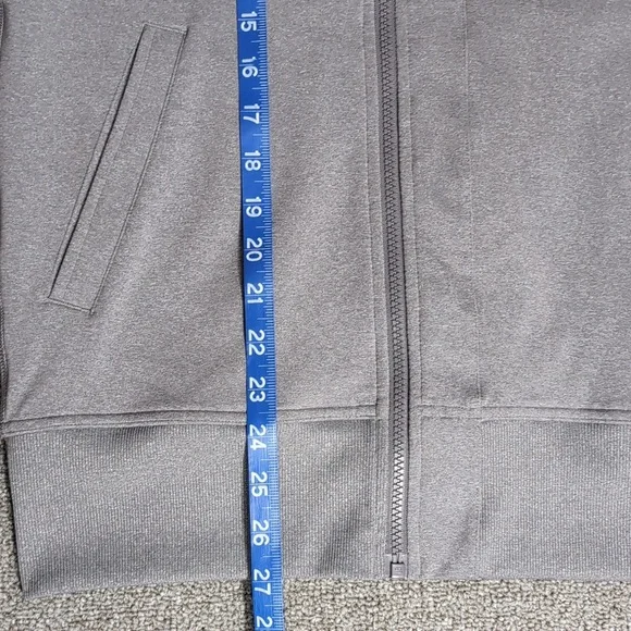 Lululemon Kung Fu Jacket II Size Small in Heathered Slate 2011 Gym Workout - Picture 13 of 14
